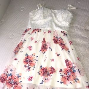 A floral dress
